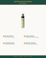 Good Bald after-shave spray key benefits