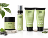 Good Bald bentonite clay shave collection, four-step routine