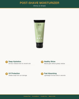 Good Bald post-shave moisturizer key benefits