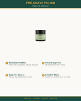 Good Bald pre-shave polish key benefits